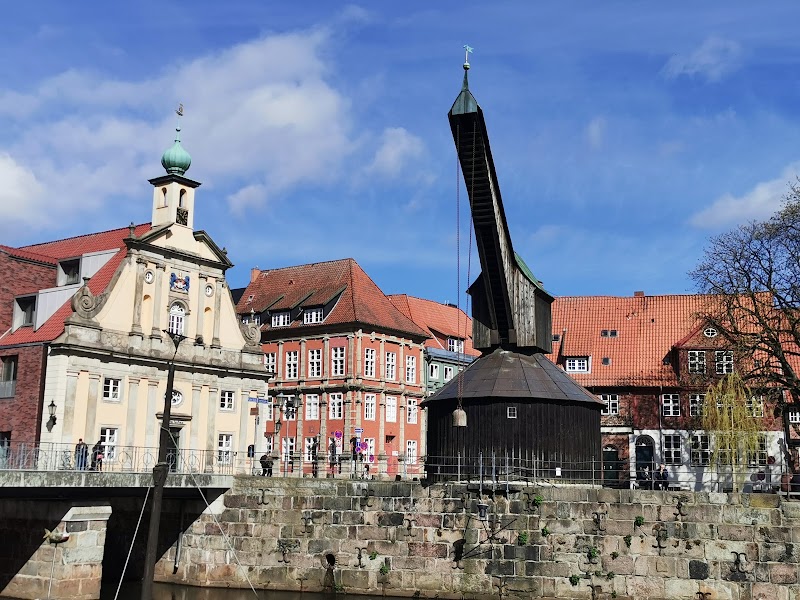 Ilmenau River and the Old Crane