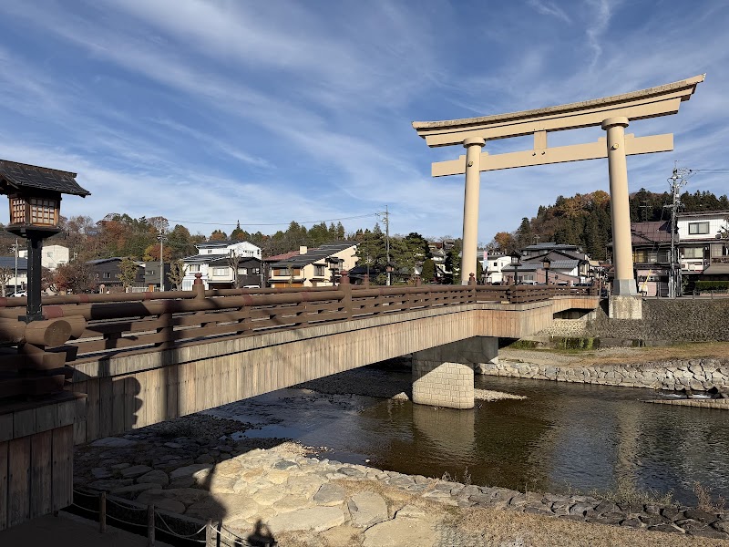 Miyagawa River and Nakabashi Bridge